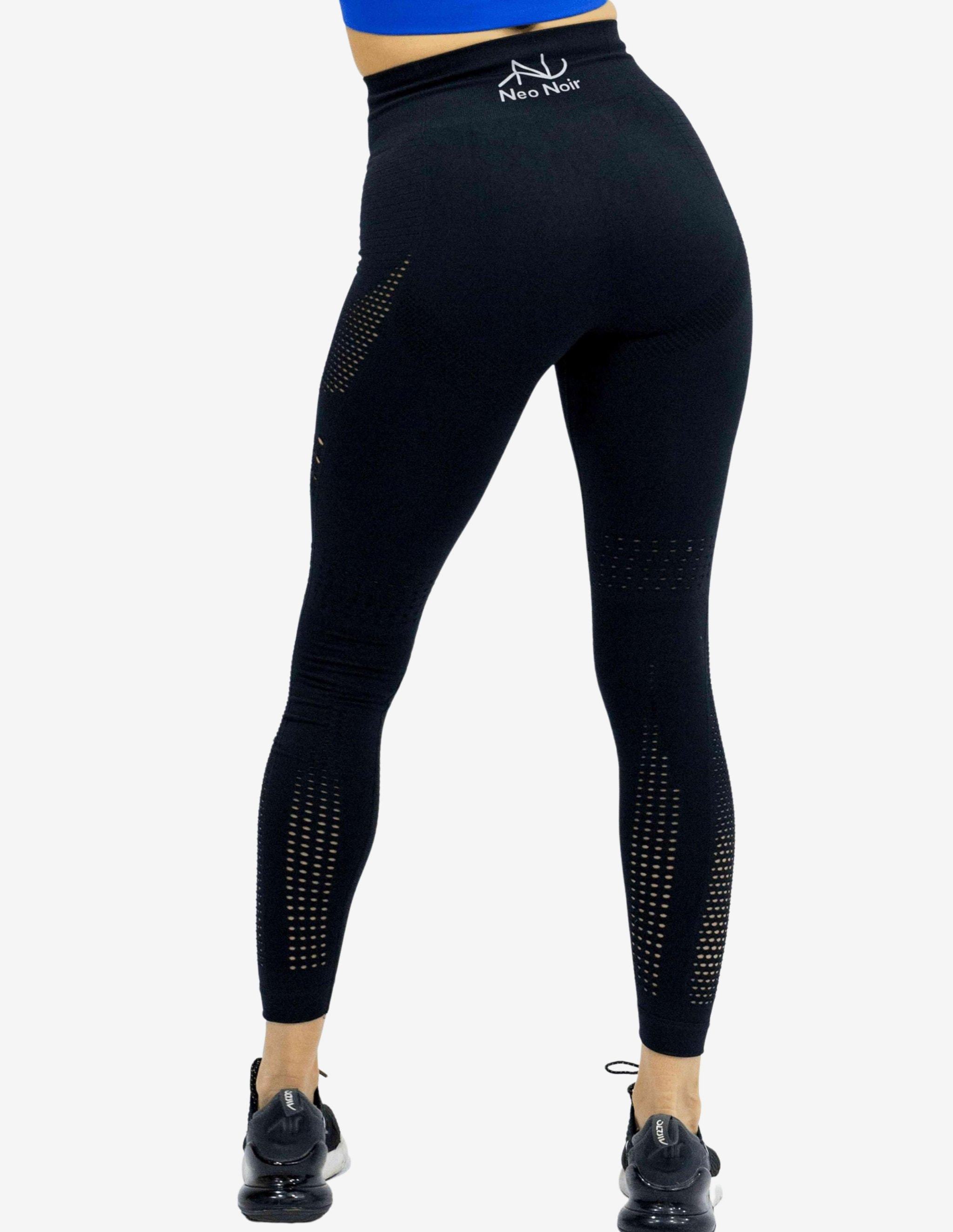 Seamless Air Leggings Black-Leggings-Neo Noir-Guru Muscle