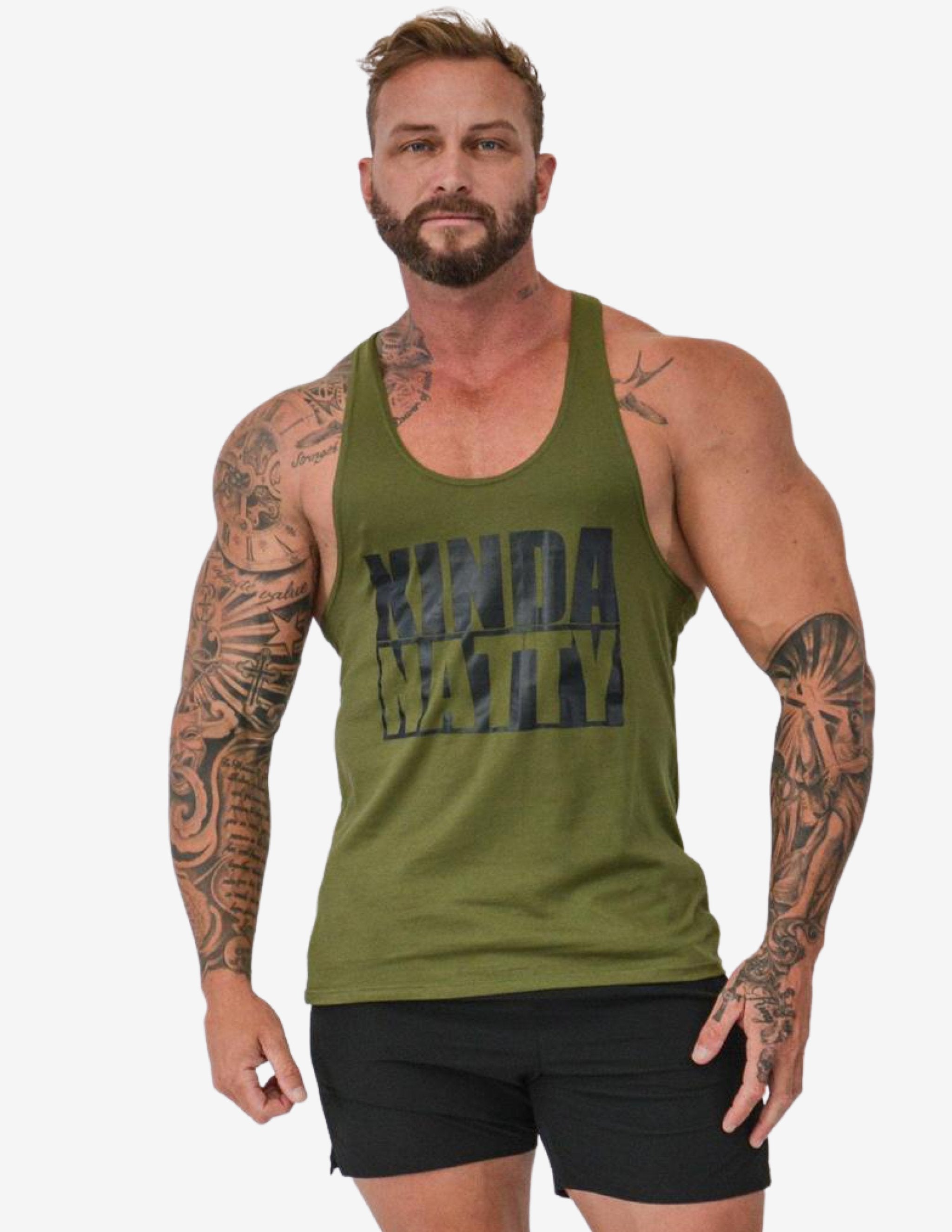 Natty Stringer-Tank Man-FKN Gym Wear-Guru Muscle