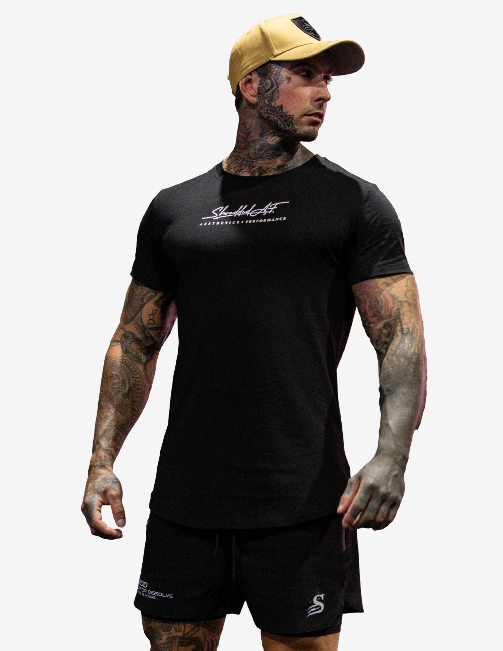 Signature Muscle Tees-T-shirt Man-Stay Shredded-Guru Muscle