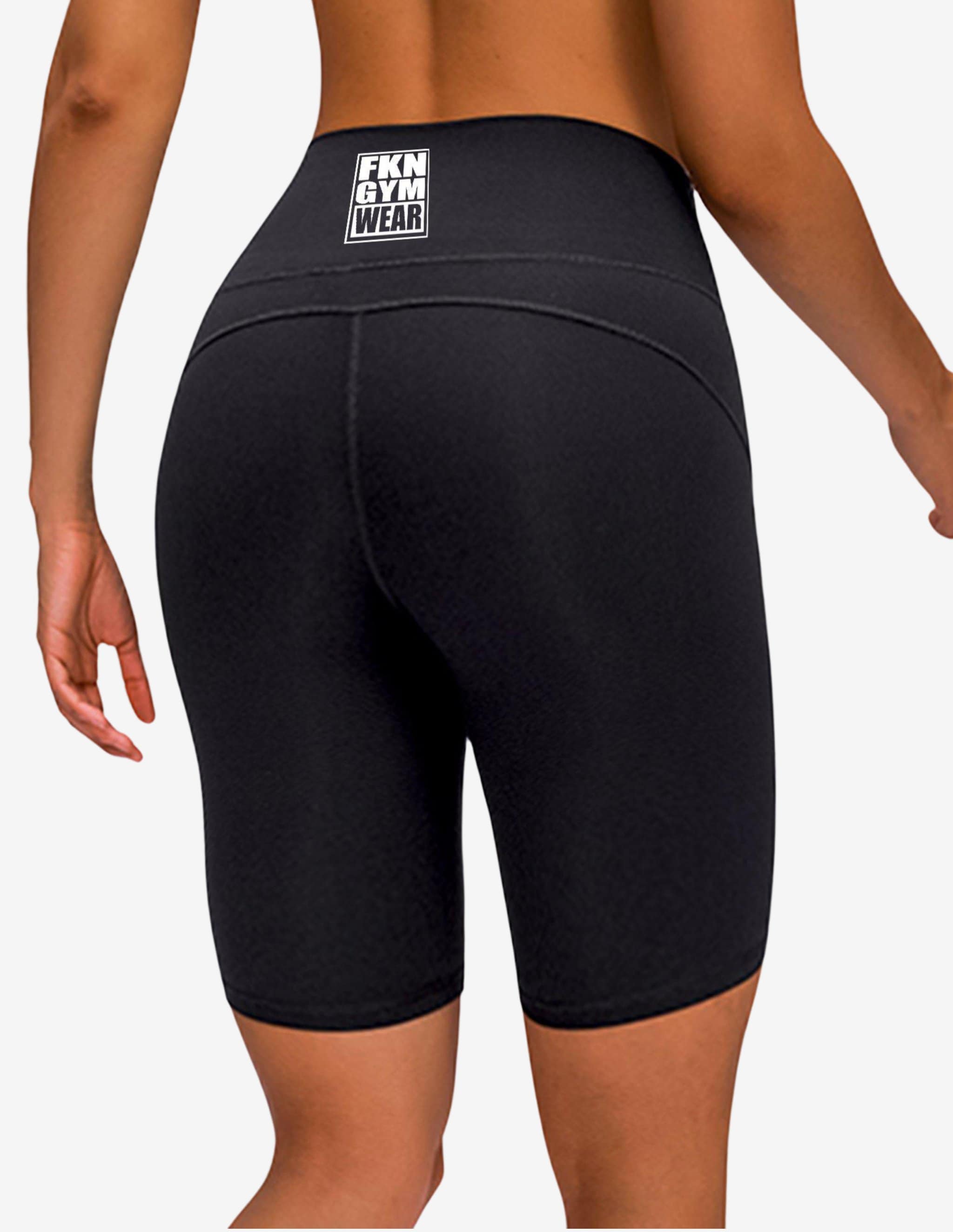 Black-Shorts Woman-FKN Gym Wear-Guru Muscle