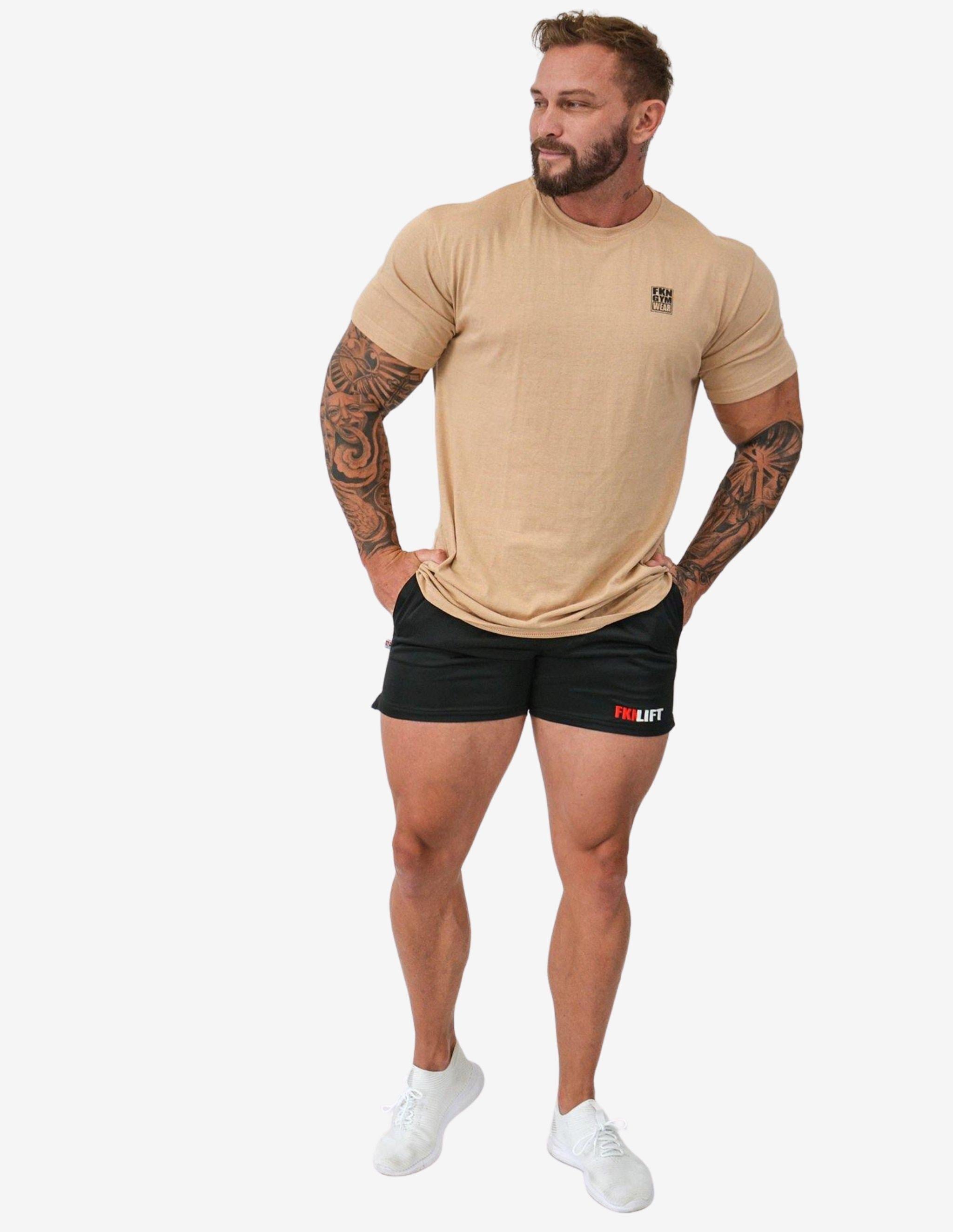 Men's Gym T-Shirt-T-shirt Man-FKN Gym Wear-Guru Muscle