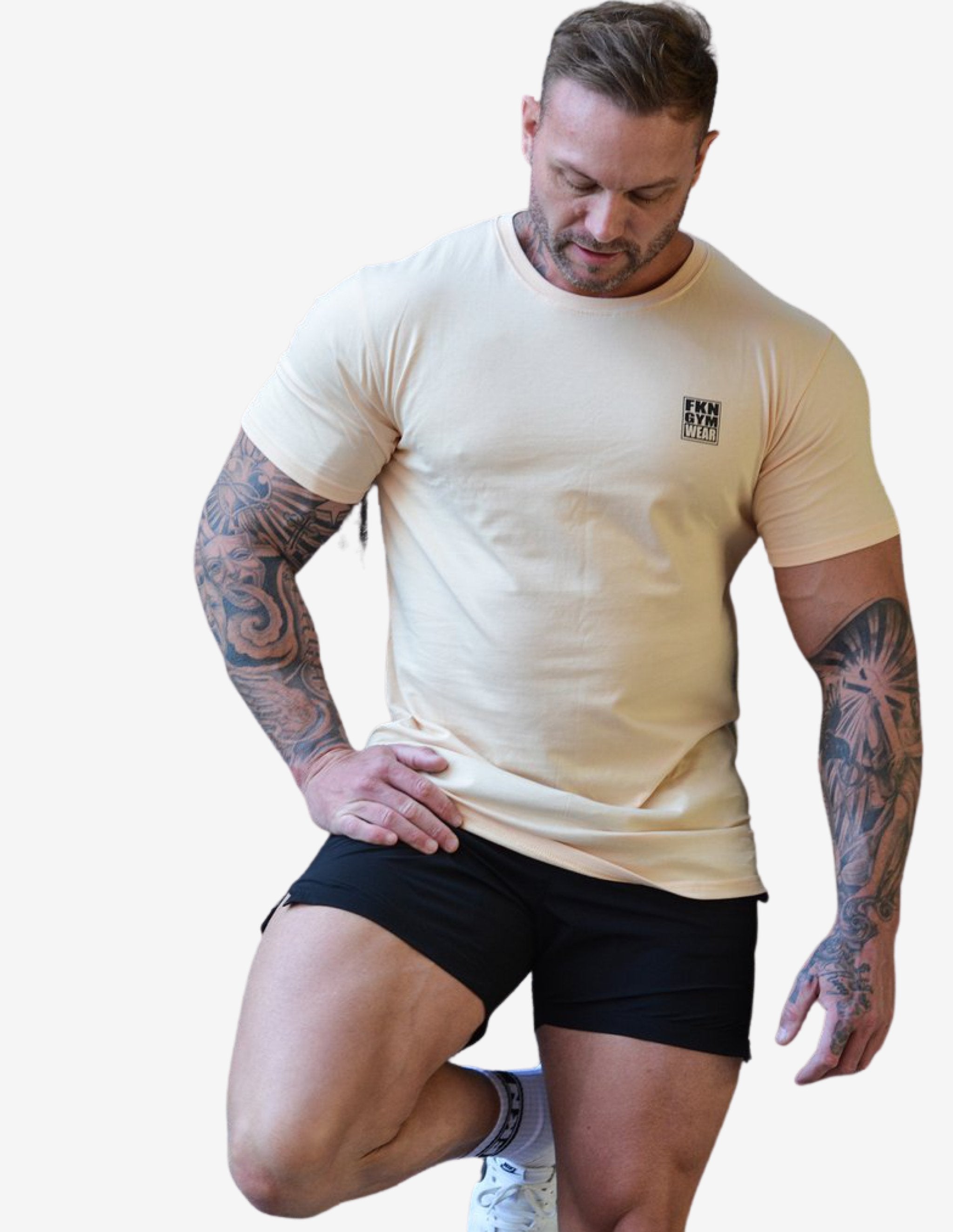 Men's Gym T-Shirt-T-shirt Man-FKN Gym Wear-Guru Muscle
