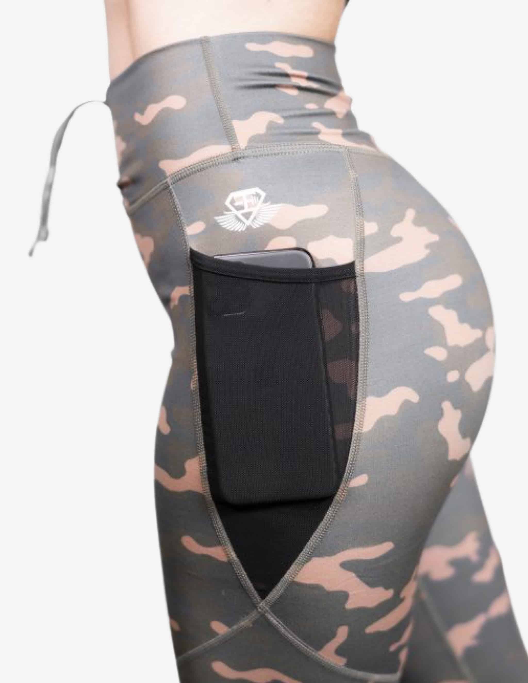 THALIA Legging – ARMY CAMO-Leggings-Body Engineers-Guru Muscle