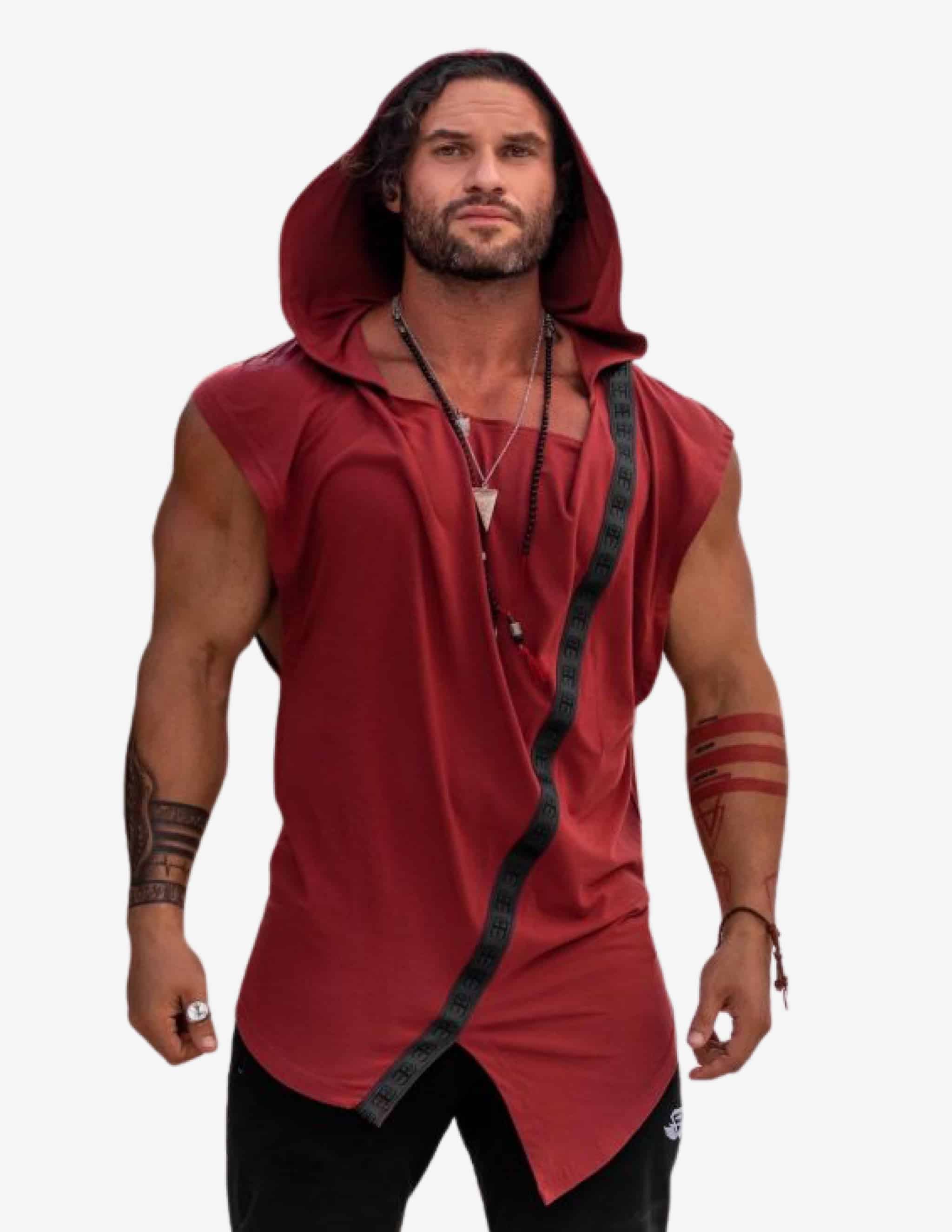 TULUM TANK – MARSALA RED-Tank Man-Body Engineers-Guru Muscle