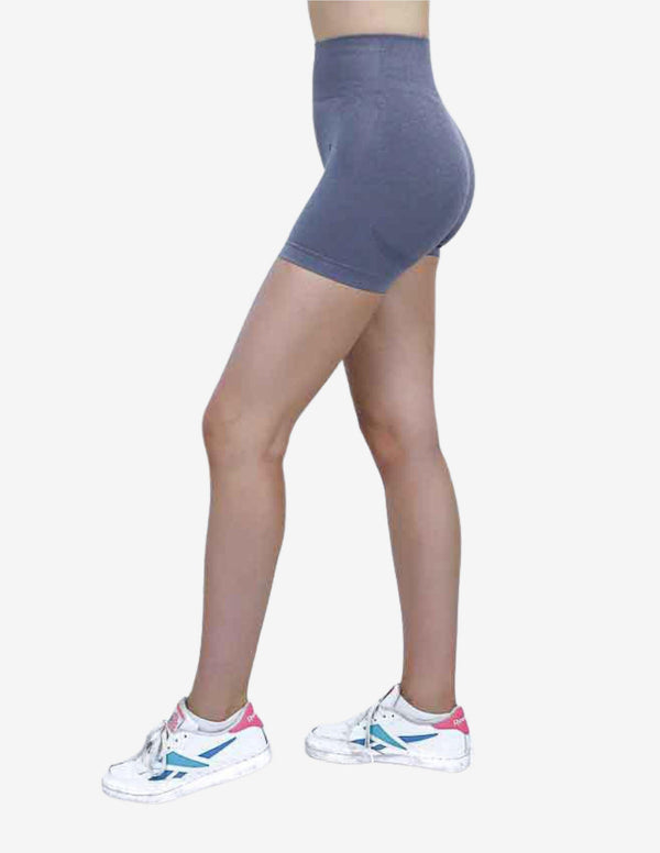 Tasgal Seamless Shorts - Grey-Shorts Woman-TASGAL-Guru Muscle