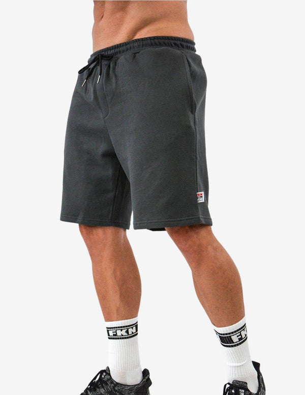 Trojan | Men's Gym Shorts | Grey-Shorts Man-FKN Gym Wear-Guru Muscle