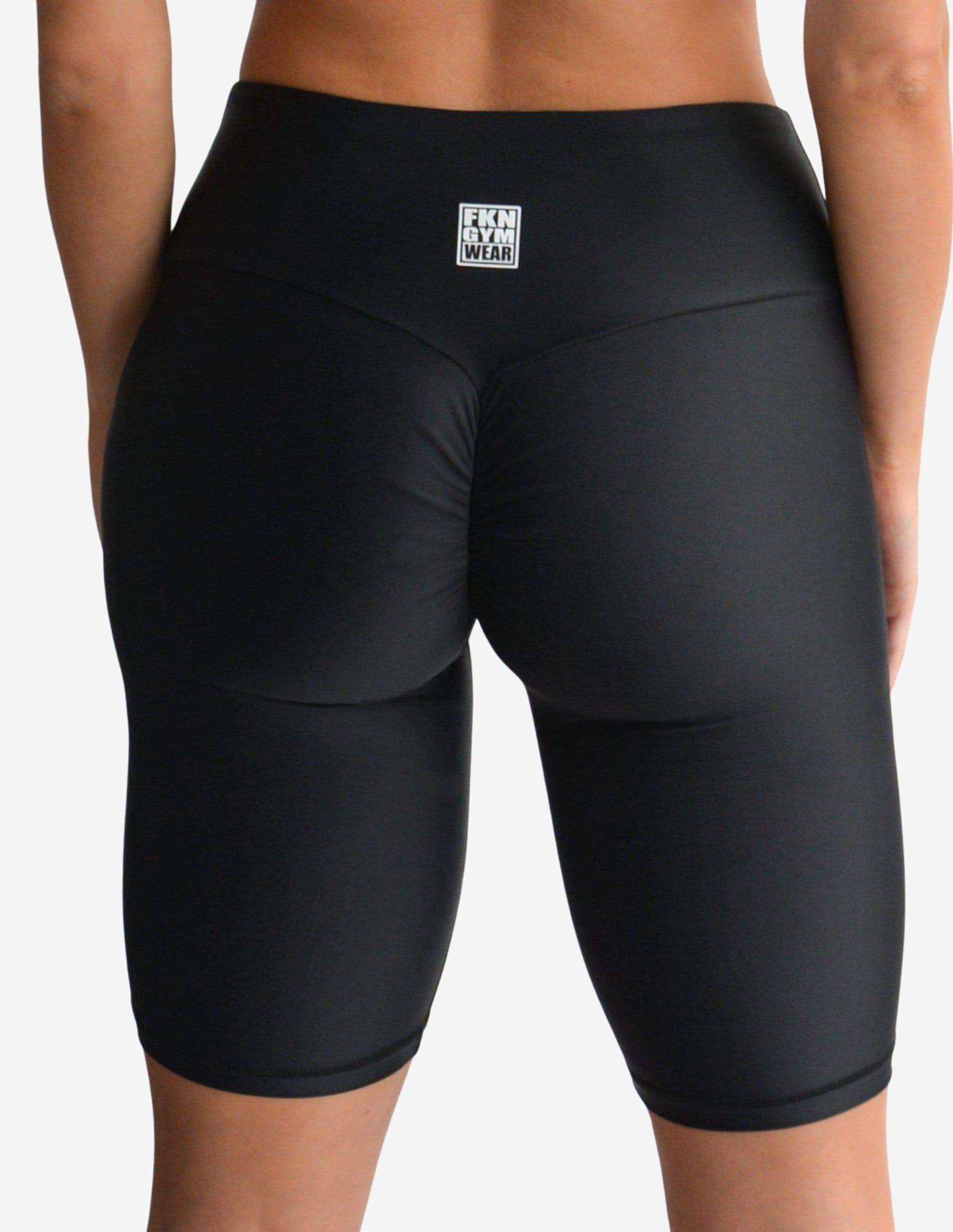 Scrunch Bike Shorts-Shorts Woman-FKN Gym Wear-Guru Muscle