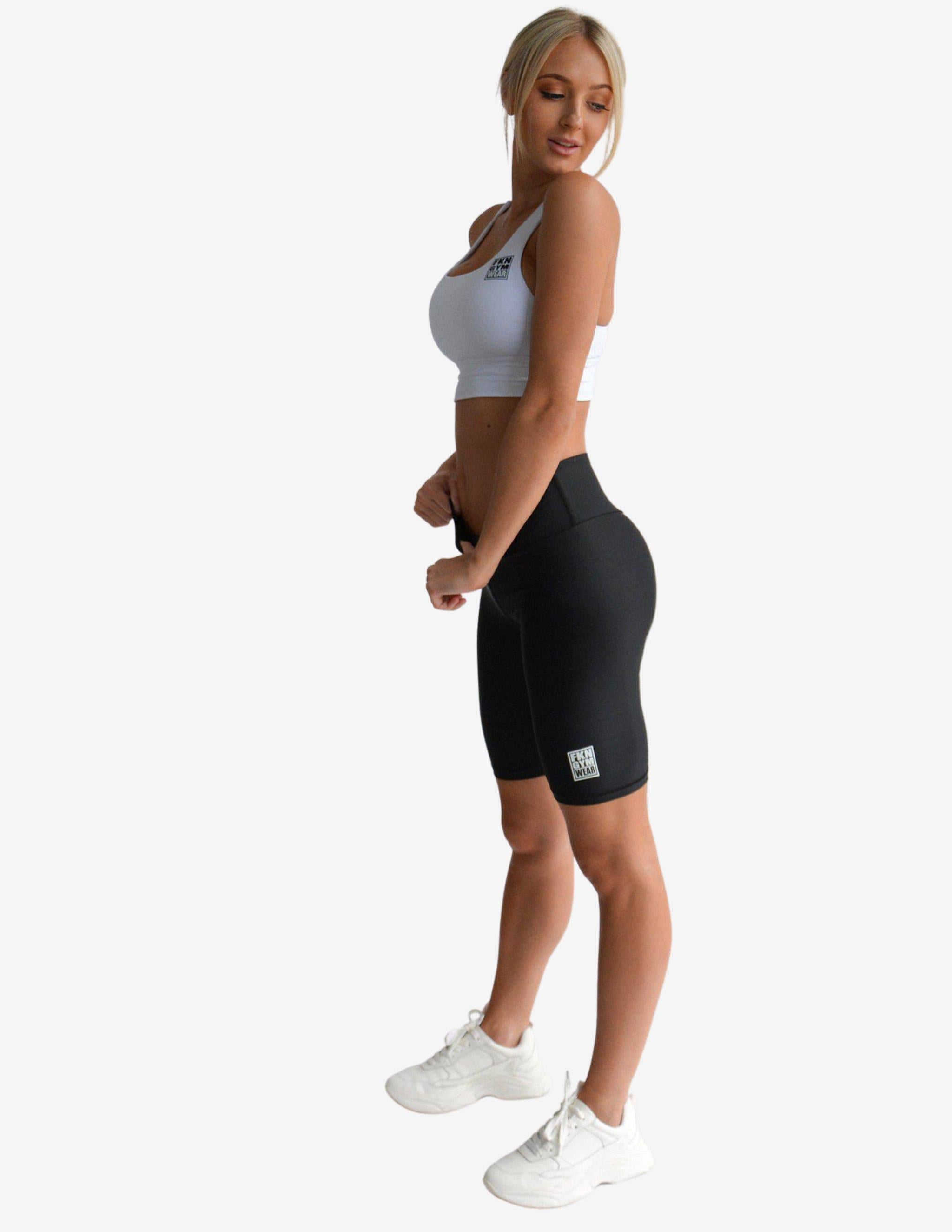 Scrunch Bike Shorts-Shorts Woman-FKN Gym Wear-Guru Muscle