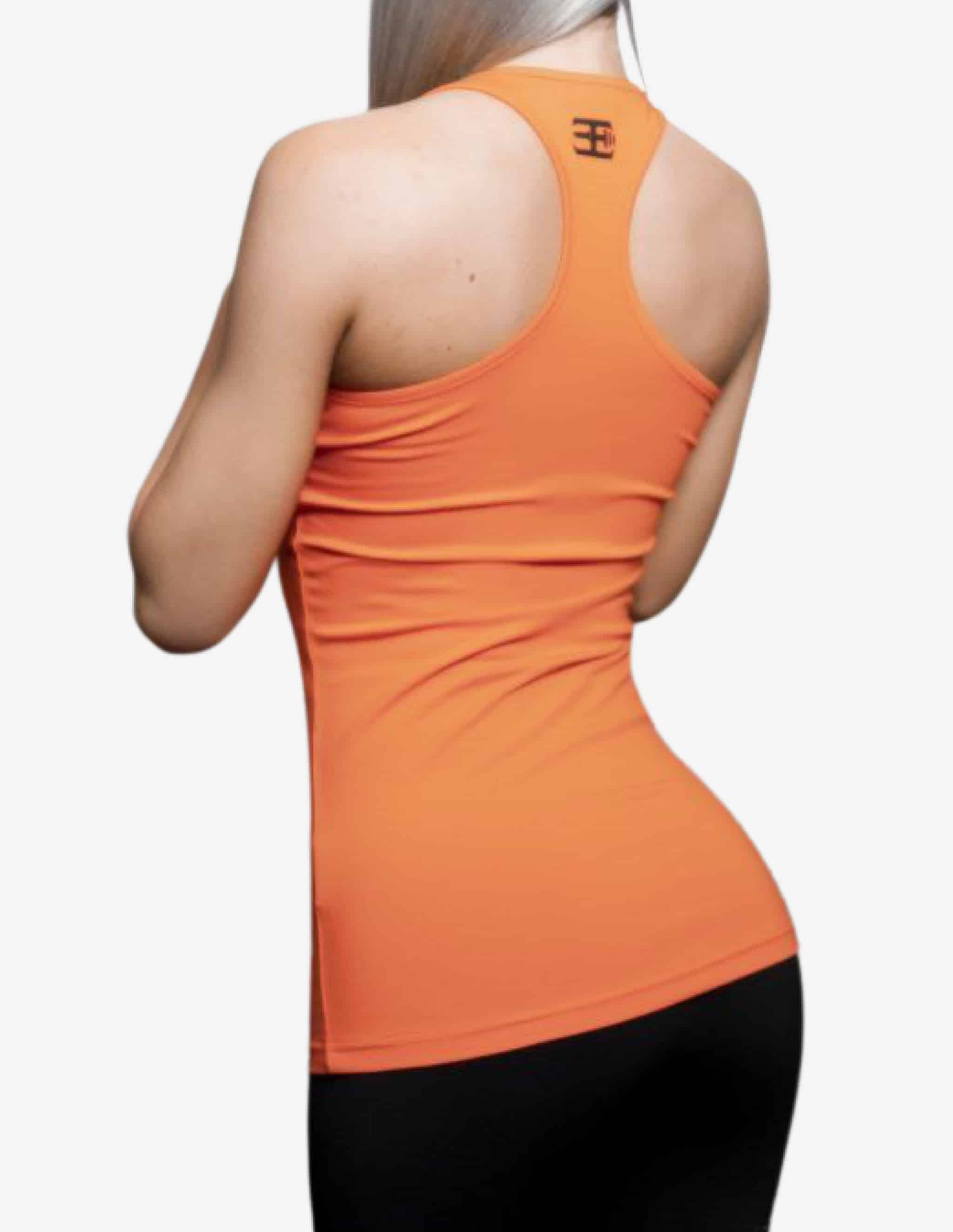 Women’s XA1 Tank – Dutch Orange-Tank Woman-Body Engineers-Guru Muscle