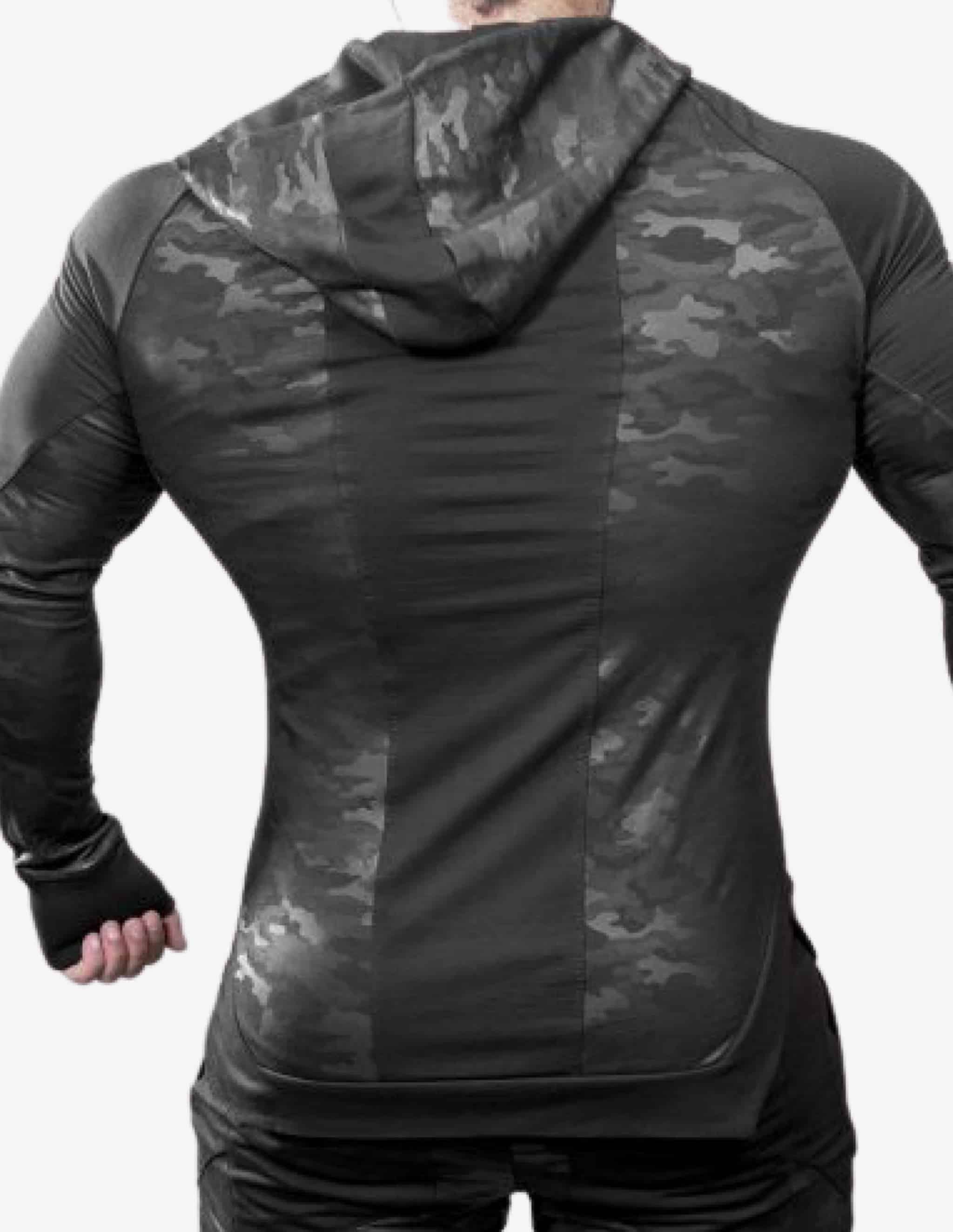 X NEO PROMETHEUS 2.0 Vest – BLACK CAMO-Hoodie Man-Body Engineers-Guru Muscle