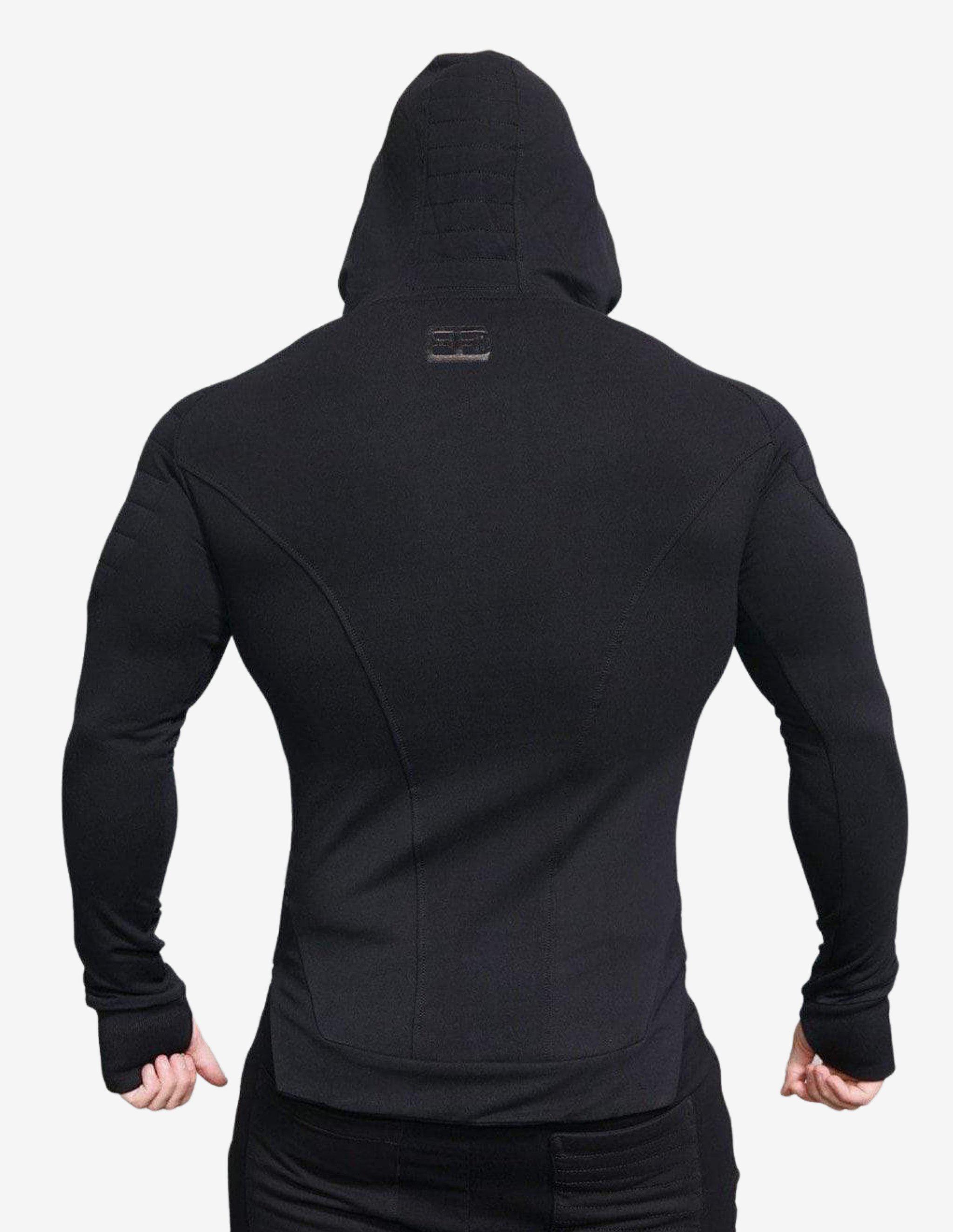 X NEO Vest- BLACK OUT-Hoodie Man-Body Engineers-Guru Muscle