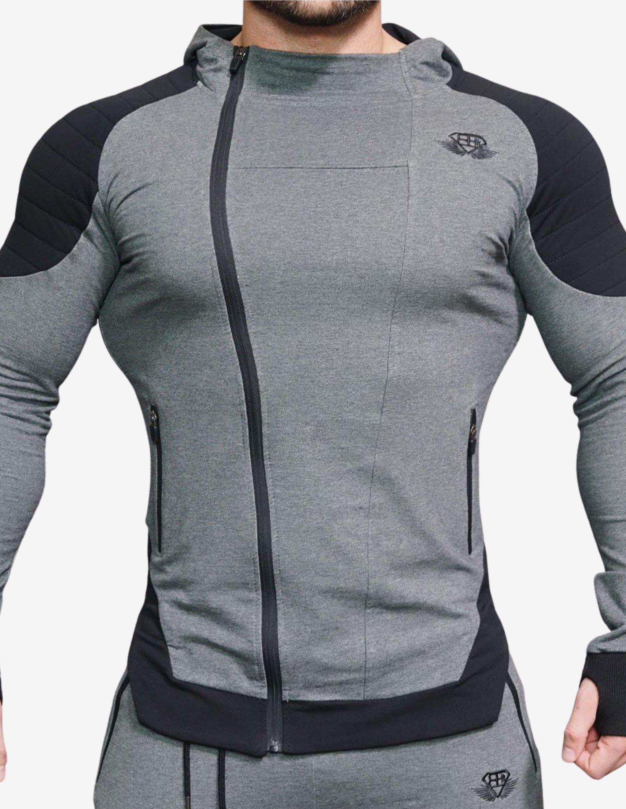 X NEO Vest- DARK GREY-Hoodie Man-Body Engineers-Guru Muscle