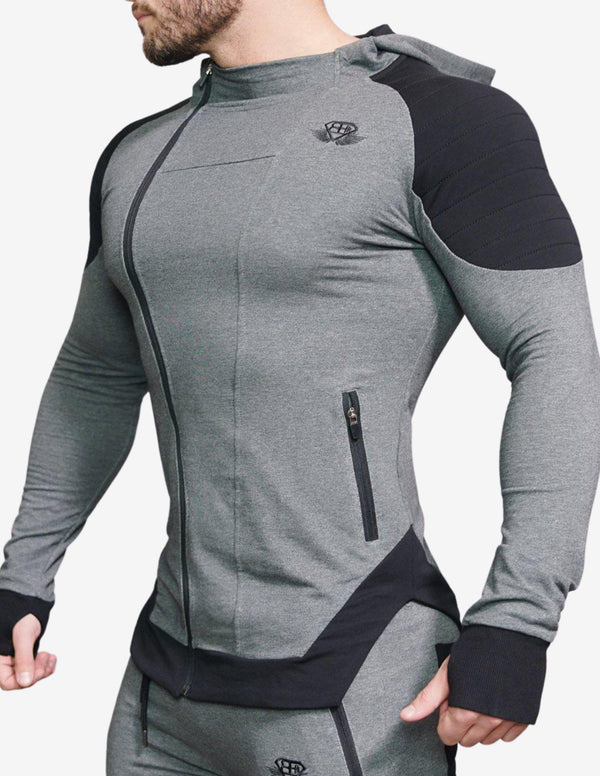 X NEO Vest- DARK GREY-Hoodie Man-Body Engineers-Guru Muscle