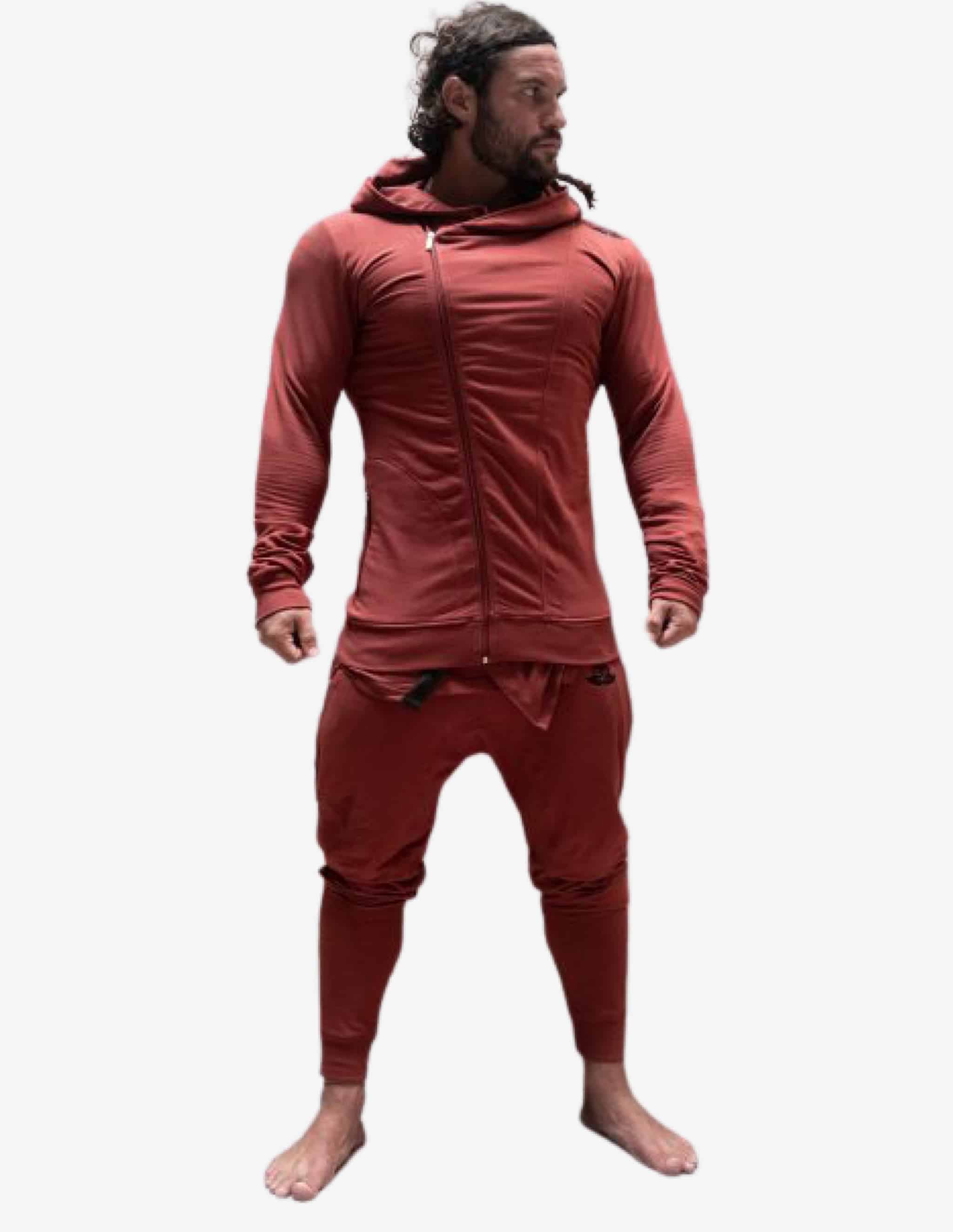 XA1 Prometheus Vest 3.0 – MARSALA RED-Hoodie Man-Body Engineers-Guru Muscle