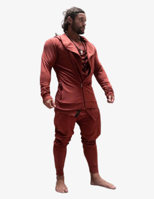 XA1 Prometheus Vest 3.0 – MARSALA RED-Hoodie Man-Body Engineers-Guru Muscle