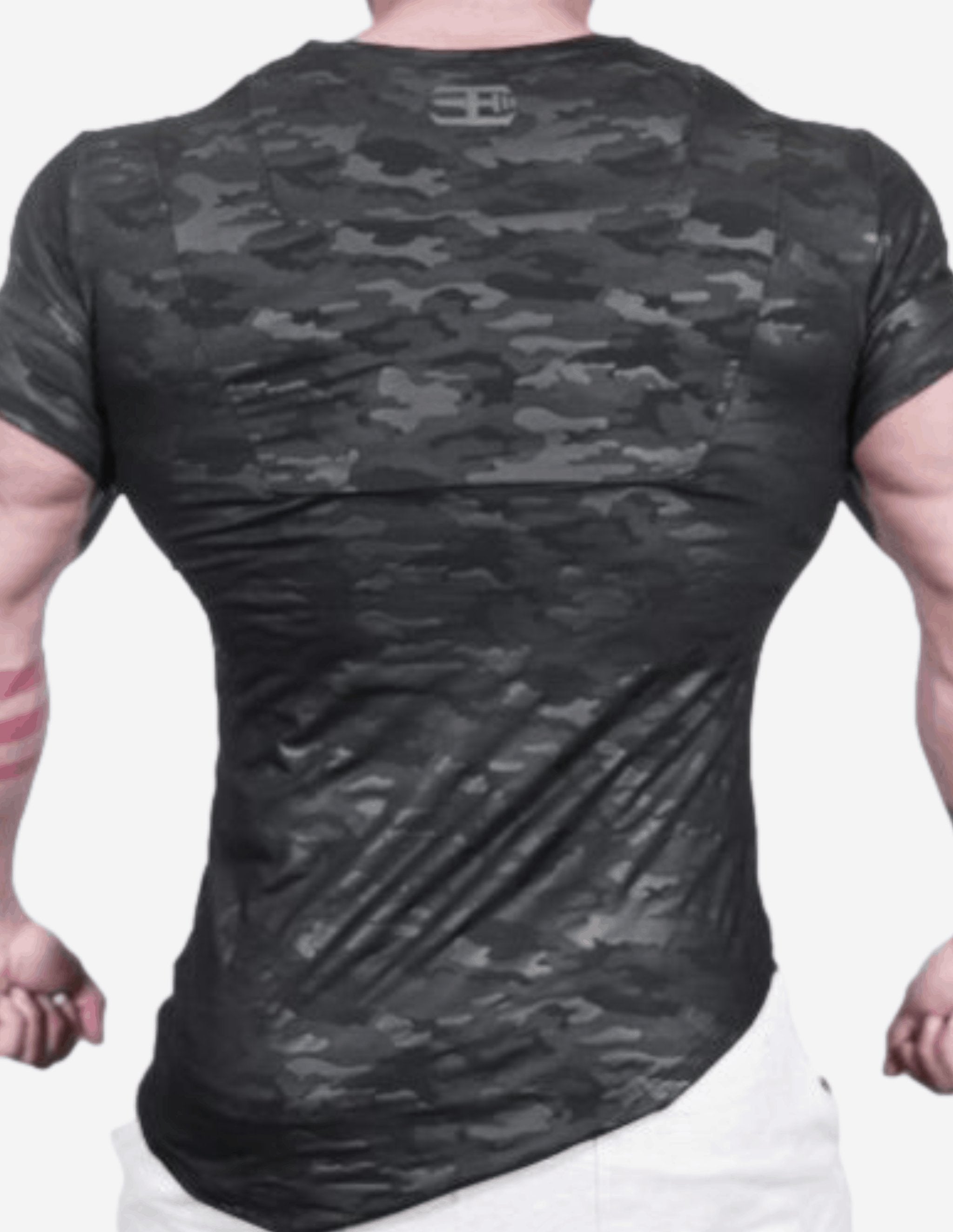 YUREI X Prometheus 4.0 – asymmetric V neck-T-shirt Man-Body Engineers-Guru Muscle