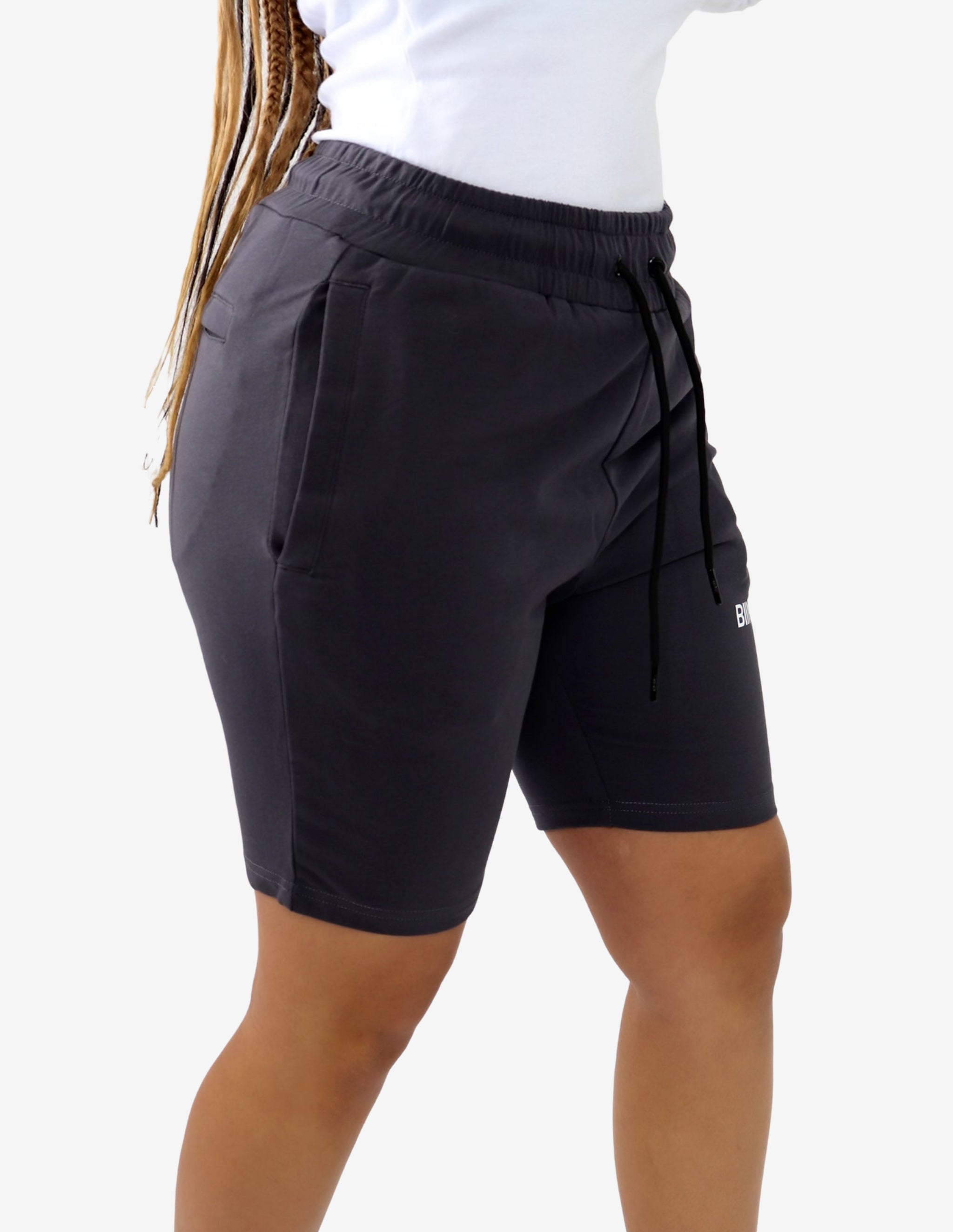 Regal Fitted Shorts - Stealth Grey